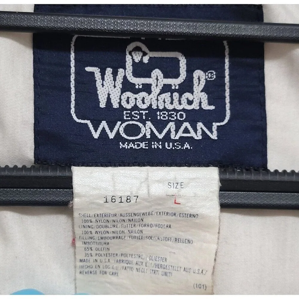 Vintage Woolrich Alpine Ski Jacket Red Winter Coat